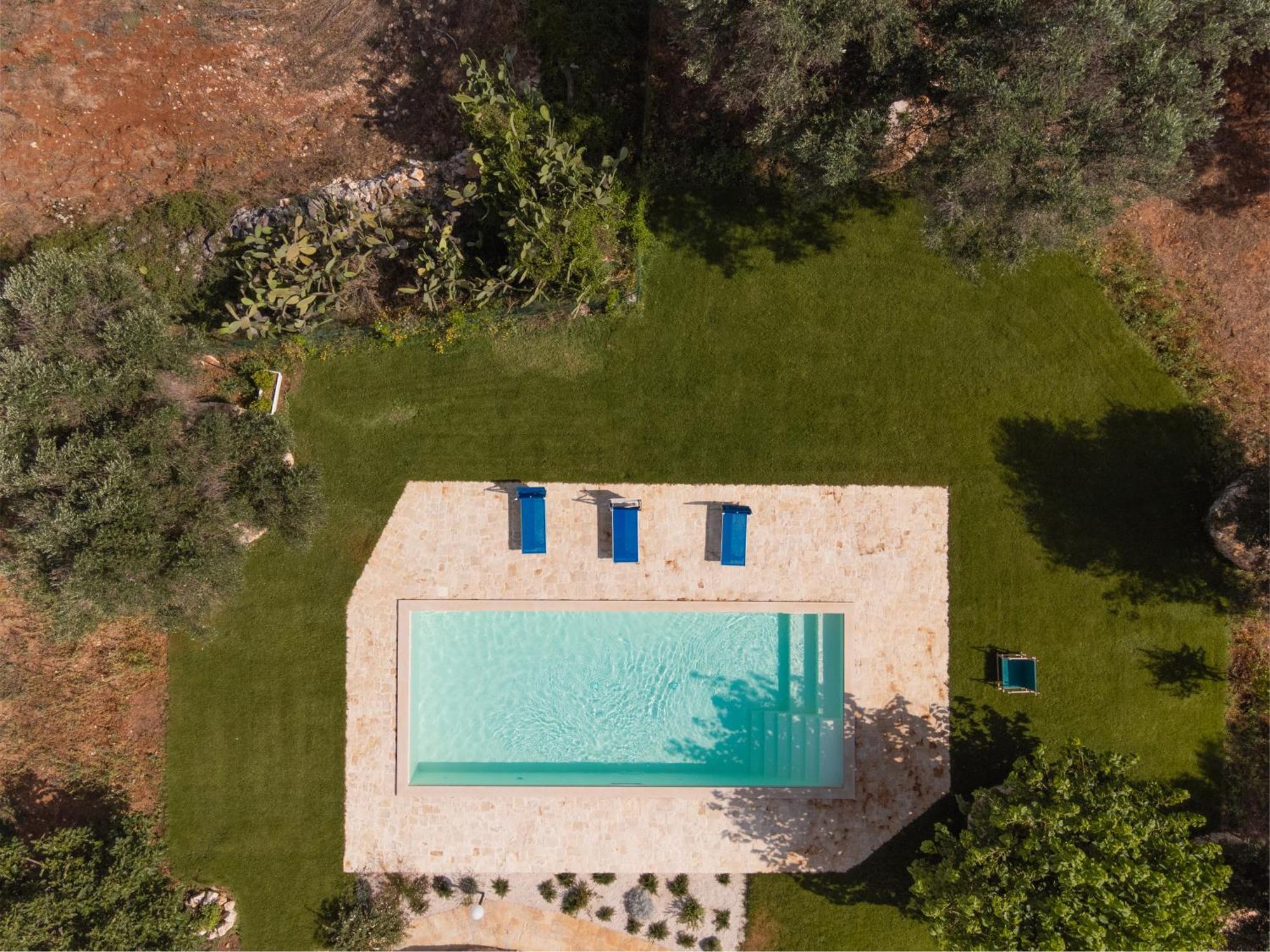 Trullo Tarantini Con Piscina Privata Leilighet Latiano Eksteriør bilde